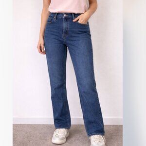 GAP 90’s Loose Fit Mid Rise Jeans Womens Size 8/29 Tall Blue Denim